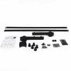 6.6 ft. Antique Style Sliding Standard Single Barn Wood Door Hardware Kit