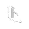 6145 Gibson Standard Single Hole Bathroom Faucet with Drain Assembly