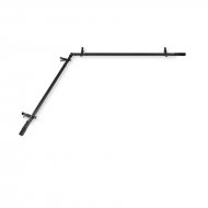 Fratessa Bolt Corner Window Curtain Rod Set Fratessa Bolt Corner Window Curtain Rod Set