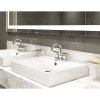 Dia Centerset Bathroom Faucet with Drain Assembly