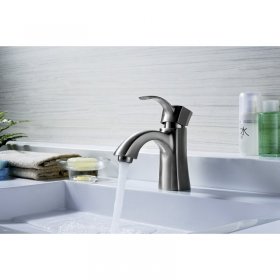 L-AZ012BN Alto Single Hole Bathroom Faucet with Drain Assembly