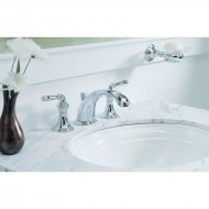 K-394-4-CP Devonshire Widespread Bathroom Faucet with Drain Assembly K-394-4-CP Devonshire Widespread Bathroom Faucet with Drain Assembly